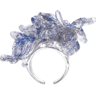 ATRIALSENSING设计师款花朵戒指时尚轻奢烟花高级浪姐邓萃雯同款