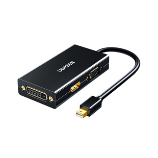 绿联 minidp转hdmi转换器4K高清笔记本连接显示器投影仪迷你小dp雷电2/4线接口转接头适用macbookair电脑