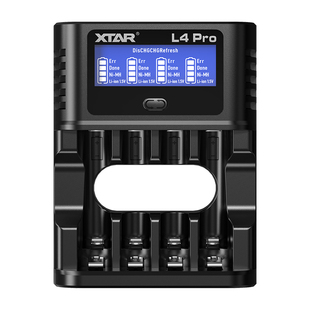爱克斯达L4PrO锂电池充电器多功能5号7通用镍氢电池修复激活容量