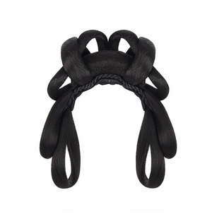 汉服假发包古风一体式盘发发髻古装唐风小财神发包盘发发型垫发包