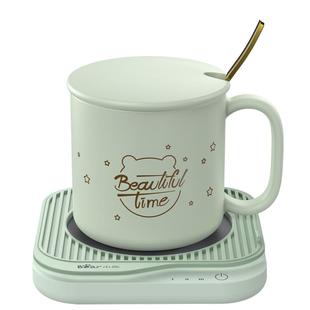 小熊恒温杯垫加热牛奶神器暖暖杯55度恒温杯家用保温水杯加热底座