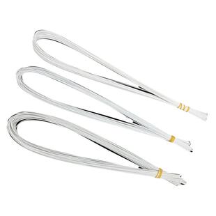 白色胶包铁丝大巨型纸艺花虞美人牡丹手工diy材料花杆叶片支撑茎