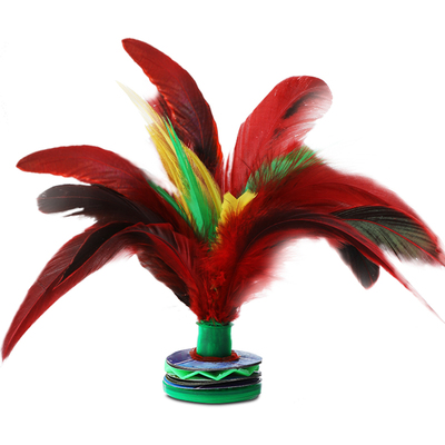 大公鸡毛毽子耐踢不掉毛老师推荐