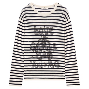 【博主同款】HPLY荷比俪2026春季新款绵羊毛宽松休闲圆领长袖毛衫