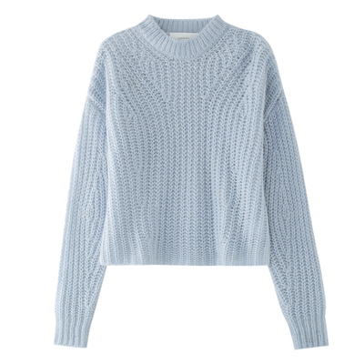 云朵马海毛毛茸茸少女感针织衫