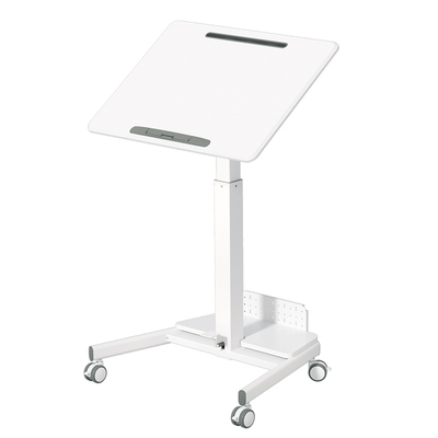 joyseeker移动可折叠升降学习书桌子床边电脑桌电动站立式工作台