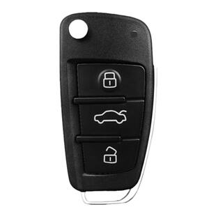 适用于老款奥迪折叠A6 A3 A4L Q3 Q5 Q7TT原厂车钥匙遥控替换外壳