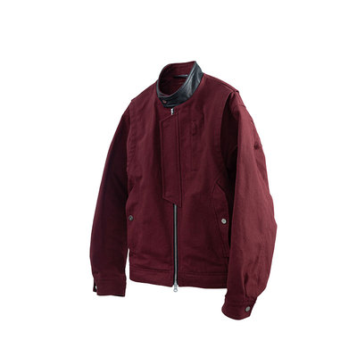 动态捕捉馬年限定马皮领机车夹克