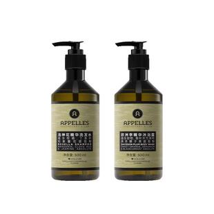 Appelles阿佩利斯洛神花精华洗发水+ 欧洲李精华沐浴露 套装礼盒