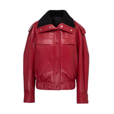 【现货】REINEREN设计师款秋冬安可拉红新年穿搭机车夹克棉服