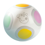 小猪佩奇皮球彩球1岁宝宝足球拍拍球球儿童2岁幼儿球类玩具