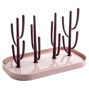 杯子沥水架倒挂干架干燥架沥水架防尘晾奶瓶架子晾晒水杯架沥干器