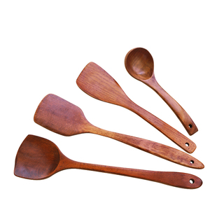 榉木锅铲汤勺不粘锅专用炒菜木铲锅铲木长柄木头炒勺锅铲子饭铲