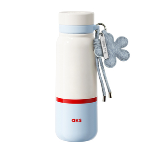 AKS不锈钢保温杯316高颜值女生杯子便携式带盖外带运动水杯学生杯