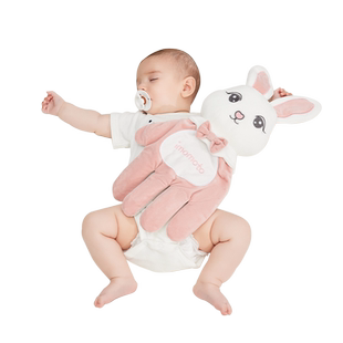 imomoto安抚手掌婴儿压惊米袋防惊跳哄睡神器新生宝宝安全感玩偶