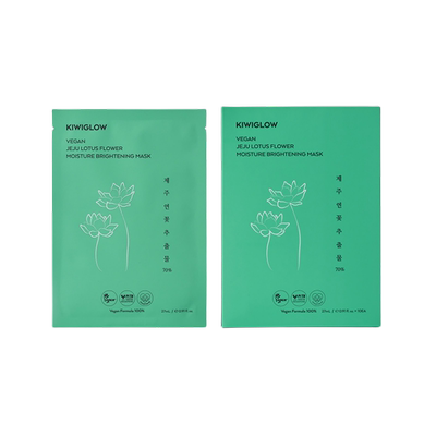 补水面膜KIWIGLOW莲花