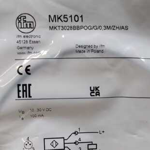 议价IFM MK5100 MK5101 MK5102 MK5106 全新原装正品易福门