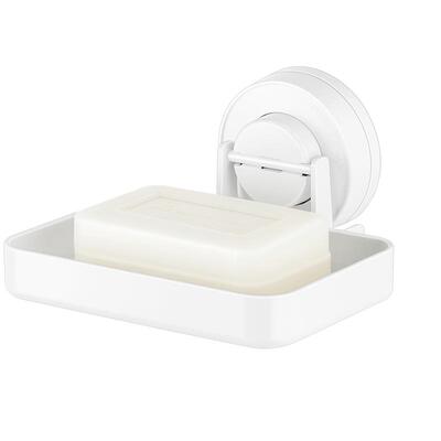 客必屋免打孔吸盘式肥皂盒