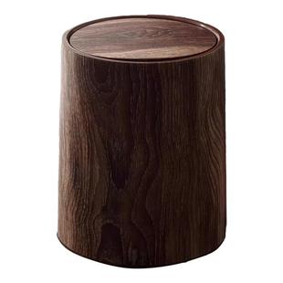 JOJO'S L. PD.杂货先生.复古仿木纹垃圾桶卧室家用 | 巨喳