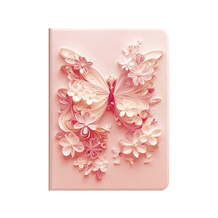 适用ipad平板保护壳ipadpro11英寸新款带笔槽mini6苹果10代7/8/9电脑2022/2024硅胶air5蝴蝶8防摔2020套10.2