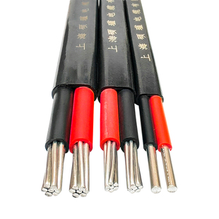 国标护套铝线2芯/6/10/16平方三相电线电缆室外架空地埋防老化线