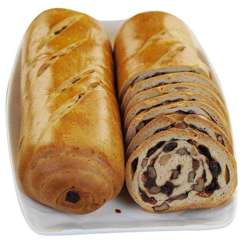 俄罗斯风味黑裸麦大列巴1000g新疆全麦坚果西式代餐营养零食面包