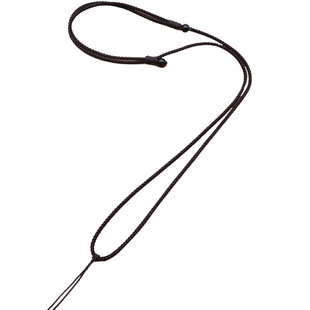 手工编织黄金玉石玉佩玉坠挂绳吊坠绳挂脖黑色红色男女款项链绳子