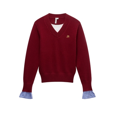 美特斯邦威毛衣柔软舒适