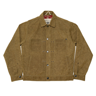 维托摩瑞复刻FreeNote阿美咔叽16OZ黄石凯西同款猎装油蜡帆布夹克