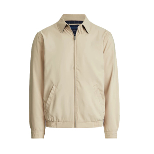 美式经典复古RL加厚质感纯棉春秋冬商务通勤行政男士夹克外套大码