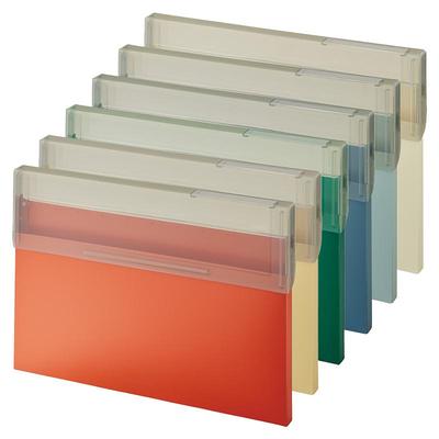 LIHITLAB.喜利薄型顶开式文件盒