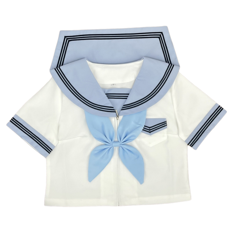 兔言舍原创正版JK制服云冷中套装甜妹水手服日系学院风中间服班服