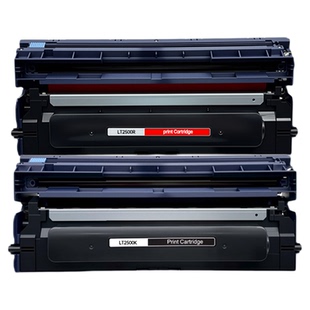 名芯适用联想LT2500K粉盒GC250dn墨盒GC251DNS黑红双色LT2500R硒鼓碳粉盒LD2500K鼓架LD2500R感光组件