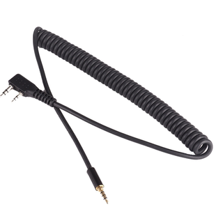 K头音频头转接线 CW练习器专用配件 摩尔斯电码对讲机发射连接线