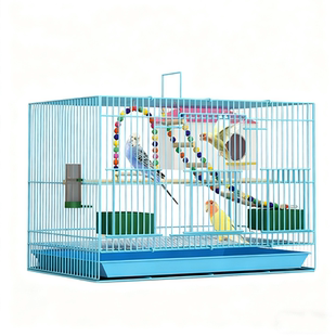 2024新款鸟笼子大号虎皮鹦鹉八哥新型折叠笼生态别墅小太阳专用笼