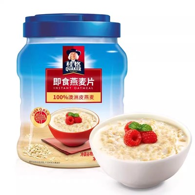 QUAKER/桂格桂格麦片1000g桶装