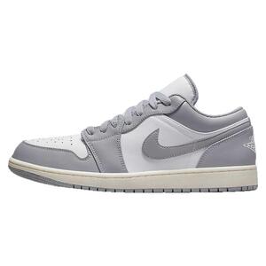 Nike/耐克Air Jordan 1 Low 低帮复古篮球鞋男黑白灰色553558-040