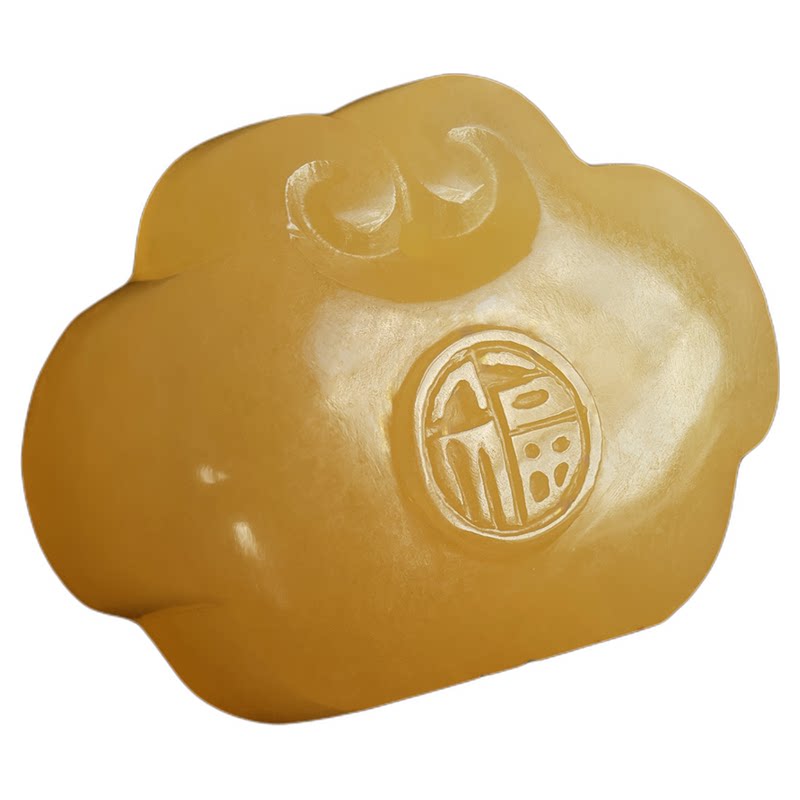 西泠印社福禄盈门黄玉福禄锁印章