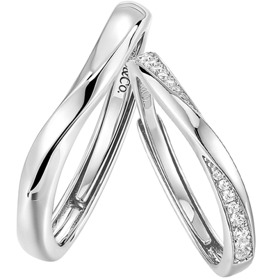 开口银戒指IDo&Co.情侣