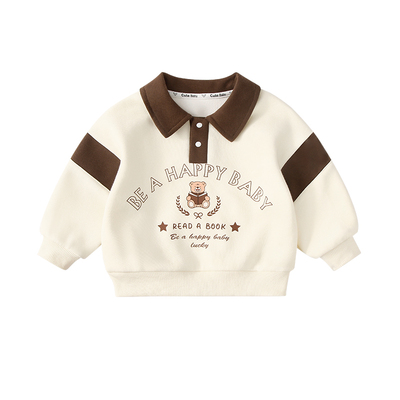 男童卫衣春秋季2025新款婴儿衣服