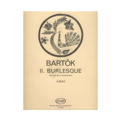 巴托克第二号滑稽曲小提琴和钢琴