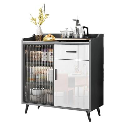 安尧轻奢岩板玻璃茶水柜厂家直销