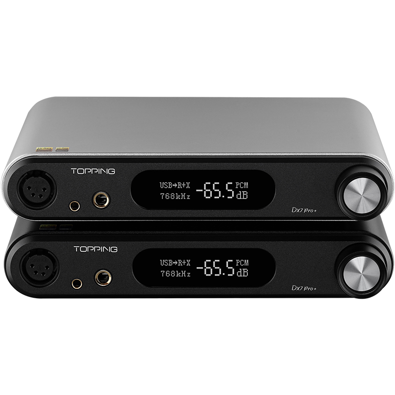 新品TOPPING拓品DX7Pro+解码耳放 ES9038 USB DAC DSD512蓝牙5.1