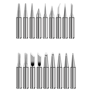 焊宝936烙铁头环保内热恒温936电焊台通用电焊头尖刀头马蹄一字头
