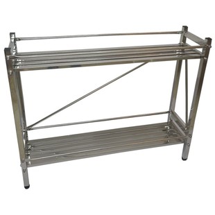 户外室外阳台客厅落地式兰花架多层置物架多肉架移动不锈钢花架子