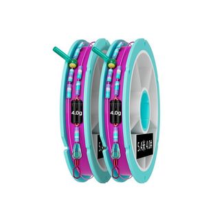 进口7cm大轴主线组套装全套竞技线组主线成品鱼线绑好pe加固台钓