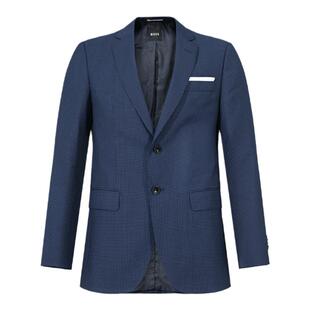Hugo Boss 男士black系列修身两粒单排扣西服外套 50521982