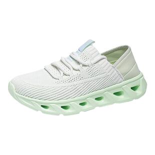 回力女鞋轻便运动鞋女款2025新款女士薄面网鞋厚底增高休闲跑步鞋