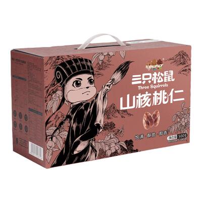 三只松鼠_山核桃仁500g新货坚果