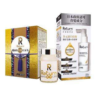 香港直邮Return生发固发补血胶囊养血黑发跟再生防脱发 120粒